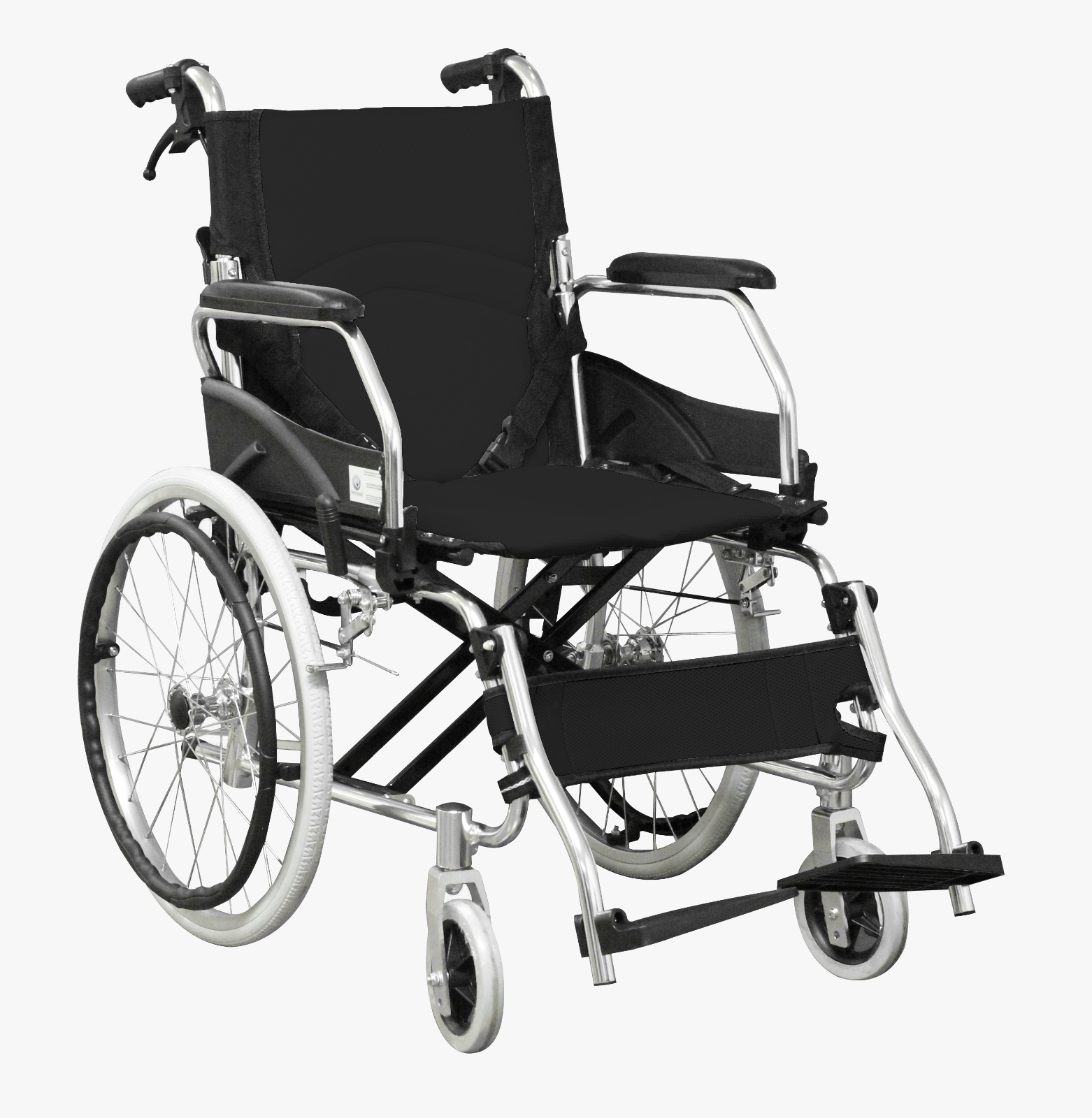 SILLA DE RUEDAS STANDAR APOYA BRAZOZ ABATIBLE